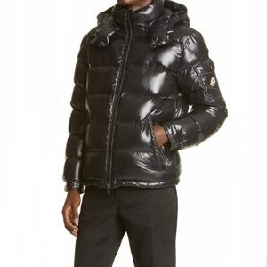 Moncler NWT MAYA Black Down Jacket M